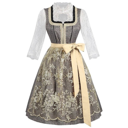 Costume Dress Women German Festival Traditional Beer Maid Dress - Costume Dress - syntecso - Mad Fly Essentials