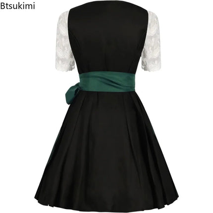 Costume Dress Women German Oktoberfest Dirndl Maid Costume - Costume Dress - Kayle - Mad Fly Essentials
