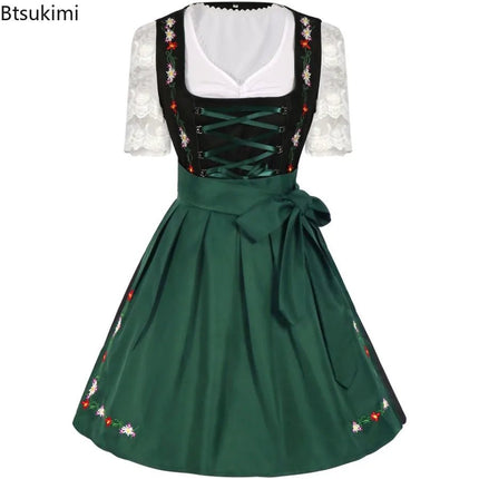 Costume Dress Women German Oktoberfest Dirndl Maid Costume - Costume Dress - Kayle - Mad Fly Essentials