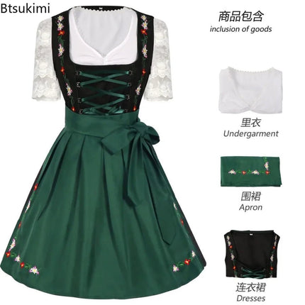 Costume Dress Women German Oktoberfest Dirndl Maid Costume - Costume Dress - Kayle - Mad Fly Essentials