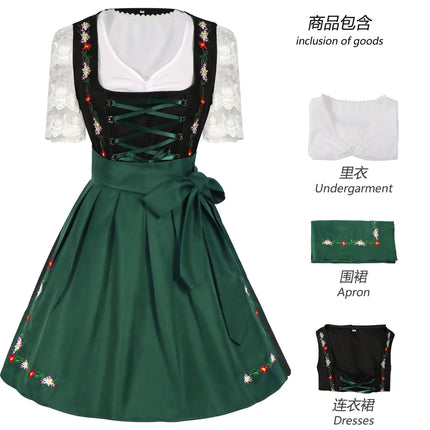 Costume Dress Women German Oktoberfest Dirndl Maid Costume - Costume Dress - Kayle - Mad Fly Essentials