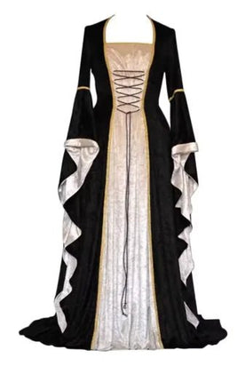Costume Dress Women Halloween Medieval Retro Court Costume - Costume Dress - Medieval Dress - Mad Fly Essentials