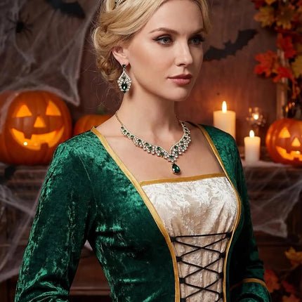 Costume Dress Women Halloween Medieval Retro Court Costume - Costume Dress - Medieval Dress - Mad Fly Essentials