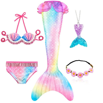 Costume Girl Women Cosplay Mermaid Swimwear - Costume - MusLotus - Mad Fly Essentials