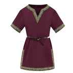 Claret Shirt No Belt