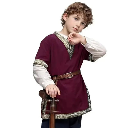 Costume Kids Boy Medieval Viking Knight Pirate Tunic Costumes - Costume - UUGOOX - Mad Fly Essentials