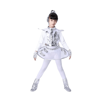 Costume Kids Boy Robot White Silver Astronaut Costume Set - Costume - Costumes Plus - Mad Fly Essentials