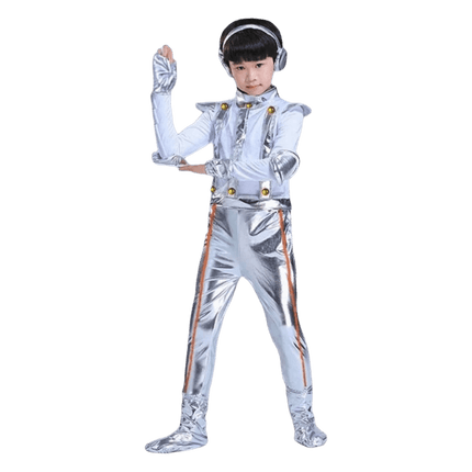 Costume Kids Boy Robot White Silver Astronaut Costume Set - Costume - Costumes Plus - Mad Fly Essentials