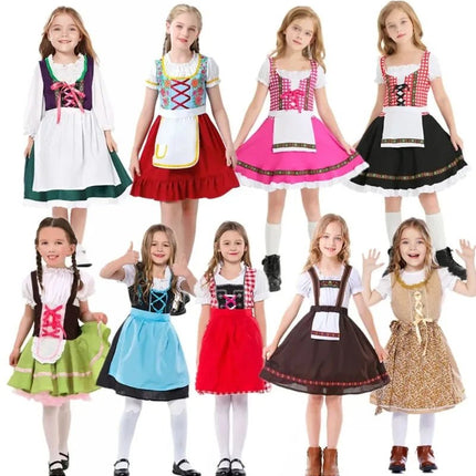 Costume Kids Girl Oktoberfest Halloween Costume Set - Costume - COZOK - Mad Fly Essentials