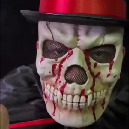 Costume Mask Bloody Mouth Skeleton Gothic Skull Mask - Costume Mask - Top Nation - Mad Fly Essentials