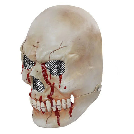 Costume Mask Bloody Mouth Skeleton Gothic Skull Mask - Costume Mask - Top Nation - Mad Fly Essentials