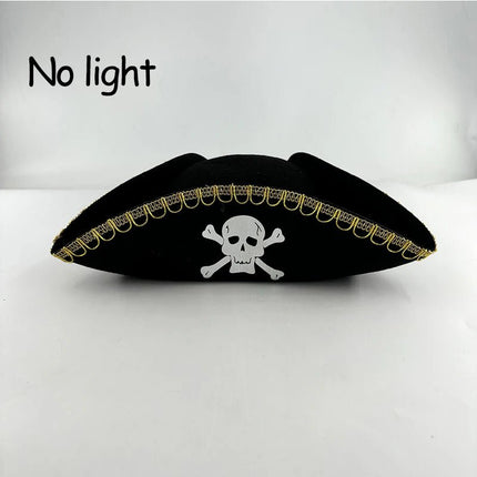 Costume Mask Newstyle LED Captain Pirate Hat Skull Masks - Costume Mask - NewB - Mad Fly Essentials