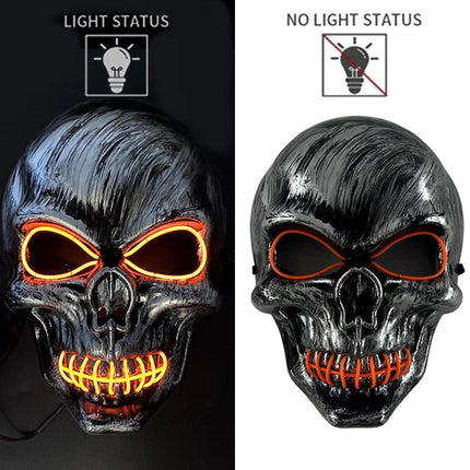 Costume Mask Newstyle LED Captain Pirate Hat Skull Masks - Costume Mask - NewB - Mad Fly Essentials