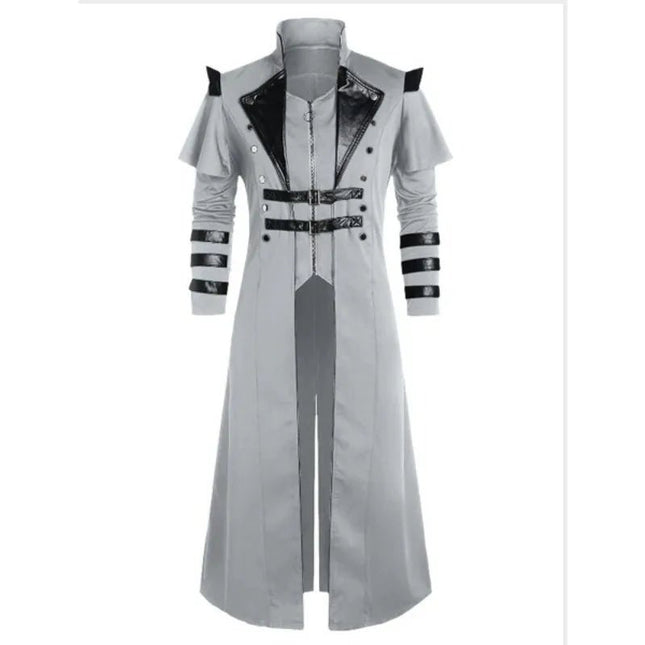 Costume Men Medieval Vintage Trench Cloak - Costume - LCSP - Mad Fly Essentials