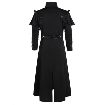 Costume Men Medieval Vintage Trench Cloak - Costume - LCSP - Mad Fly Essentials