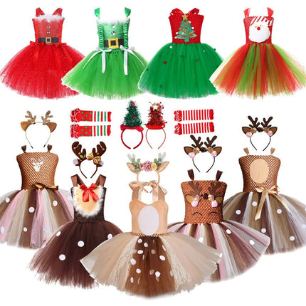 Costume Set Baby Deer Animal Reindeer Girls Costume - Costume Set - HJTT - Mad Fly Essentials