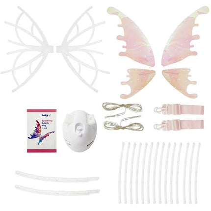 Costume Set Baby Girl Elf Princess Wing Fairy Set - Costume Set - Faroot - Mad Fly Essentials