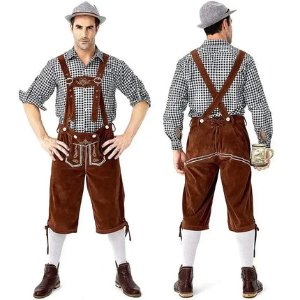 Costume Set Men Bavarian Beer Cosplay Oktoberfest Outfits - Costume Set - 829 - Mad Fly Essentials