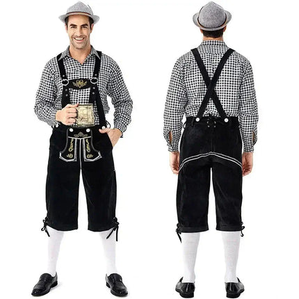 Costume Set Men Bavarian Beer Cosplay Oktoberfest Outfits - Costume Set - 829 - Mad Fly Essentials