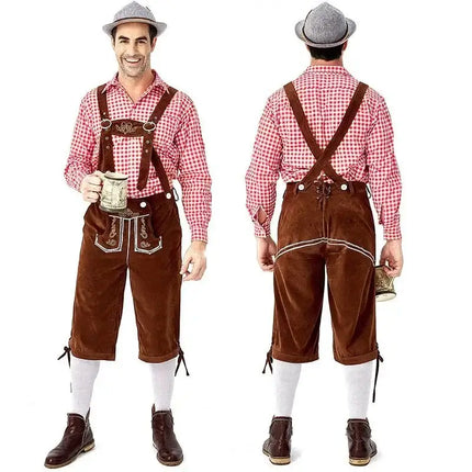 Costume Set Men Bavarian Beer Cosplay Oktoberfest Outfits - Costume Set - 829 - Mad Fly Essentials