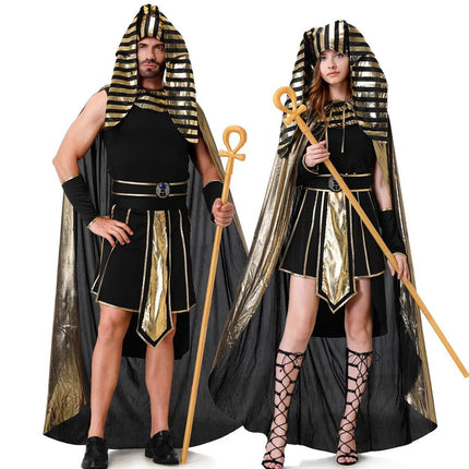 Costume Set Men Egyptian Pharaoh King Costume - Costume Set - iEFiEL - Mad Fly Essentials