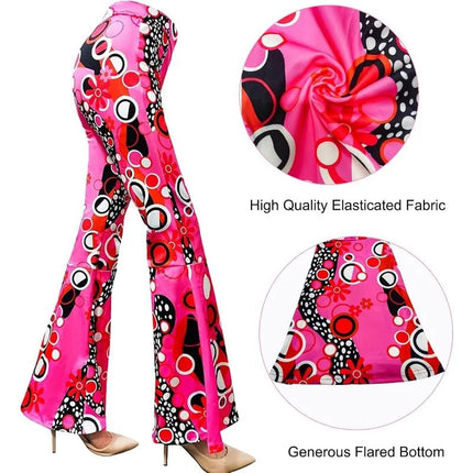 Costume Set Retro 70s Boho Pants Women Costume - Costume Set - Costumes Plus - Mad Fly Essentials