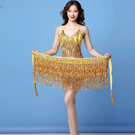 Costume Set Women Belly Dancing Halter Costume Skirt - Costume Set - Tiaobug - Mad Fly Essentials