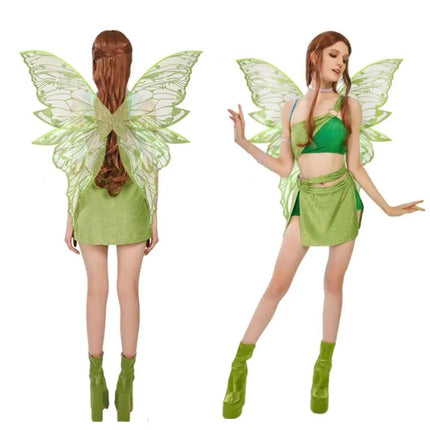 Costume Set Women Gradient Butterfly Fairy Wings - Costume Set - Costumes Plus - Mad Fly Essentials