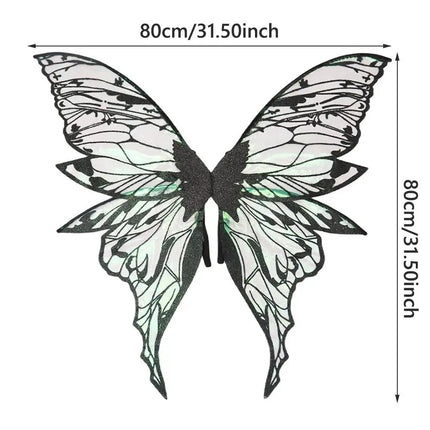 Costume Set Women Gradient Butterfly Fairy Wings - Costume Set - Costumes Plus - Mad Fly Essentials