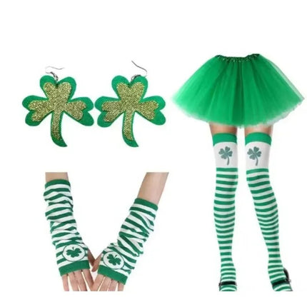 Costume Set Women Green St Patrick Day Fairy Costume - Costume Set - Costumes Plus - Mad Fly Essentials