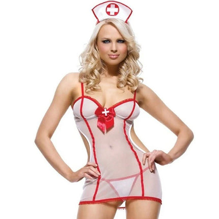 Costume Set Women Sexy Nurse Cosplay Costume - Costume Set - LSTRY - Mad Fly Essentials