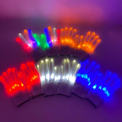 Costume Wear 1p LED Neon Flashing Gloves - Costume Wear - YEAHUI EL - Mad Fly Essentials