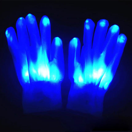 Costume Wear 1p LED Neon Flashing Gloves - Costume Wear - YEAHUI EL - Mad Fly Essentials