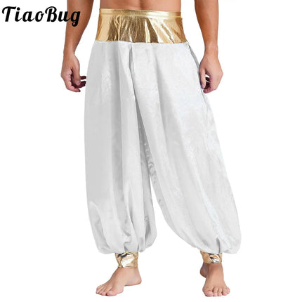 Costume Wear Men Arabic Medieval Prince Harem Dance Trousers - Costume Wear - Tiaobug - Mad Fly Essentials