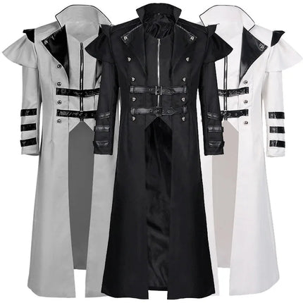 Costume Wear Men Halloween Medieval Steampunk Warlock Costume - Costume Wear - LCSP - Mad Fly Essentials
