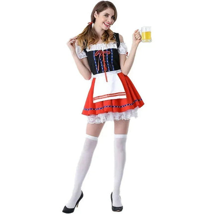 Costume Women Oktoberfest Tavern Bartender Costume Set - Costume - Costumes Plus - Mad Fly Essentials