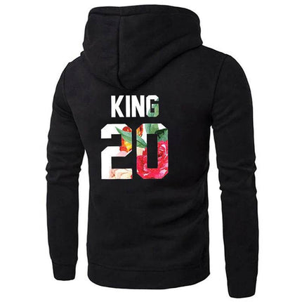 Couple Matching KING QUEEN Casual Hoodies - Hoodies - Favocent - Mad Fly Essentials