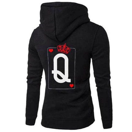 Couple Matching KING QUEEN Casual Hoodies - Hoodies - Favocent - Mad Fly Essentials