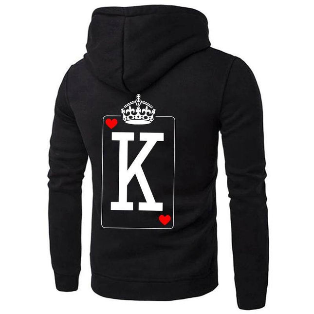 Couple Matching KING QUEEN Casual Hoodies - Hoodies - Favocent - Mad Fly Essentials