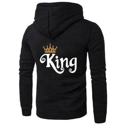 Couple Matching KING QUEEN Casual Hoodies - Hoodies - Favocent - Mad Fly Essentials