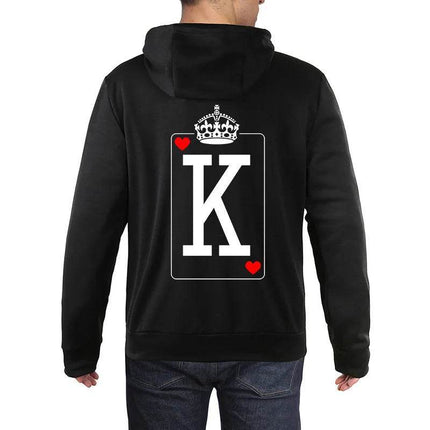Couple Matching KING QUEEN Casual Hoodies - Hoodies - Favocent - Mad Fly Essentials