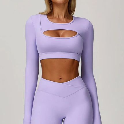 Crop Top Women Seamless Yoga Fitness Top - Crop Top - CIBBAR - Mad Fly Essentials