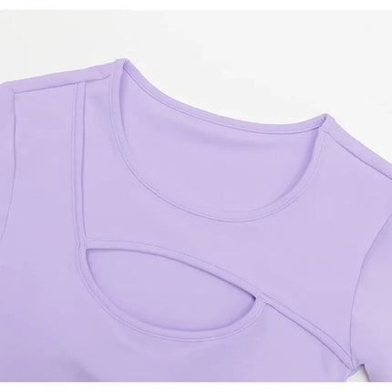 Crop Top Women Seamless Yoga Fitness Top - Crop Top - CIBBAR - Mad Fly Essentials