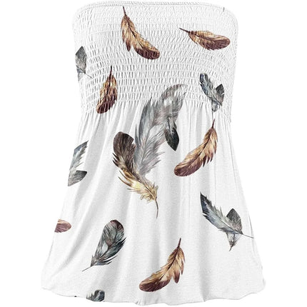 Crop Top Women Sleeveless Butterfly 3D Top - Crop Top - GACVGA - Mad Fly Essentials