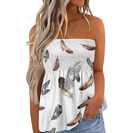 Crop Top Women Sleeveless Butterfly 3D Top - Crop Top - GACVGA - Mad Fly Essentials