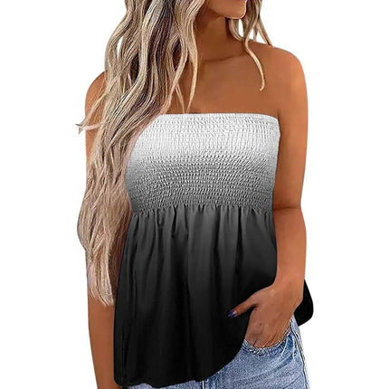 Crop Top Women Sleeveless Butterfly 3D Top - Crop Top - GACVGA - Mad Fly Essentials