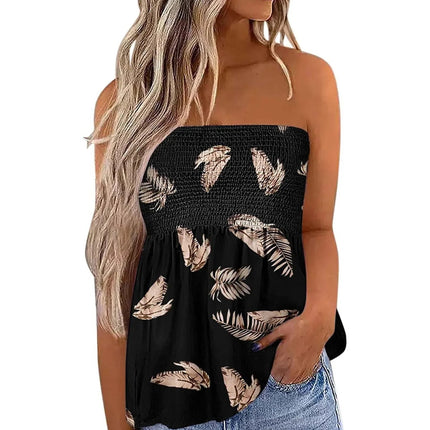 Crop Top Women Sleeveless Butterfly 3D Top - Crop Top - GACVGA - Mad Fly Essentials