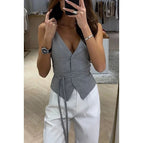 Gray (lace-up style)