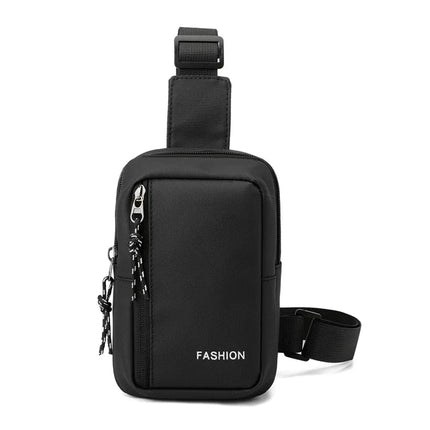 Crossbody Bag Men Black Grey Blue USB Travel Bag - Crossbody Bag - MoneRffi - Mad Fly Essentials