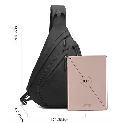 Crossbody Bag Men Waterproof Multifunctional Travel Bag - Crossbody Bag - MIXI - Mad Fly Essentials
